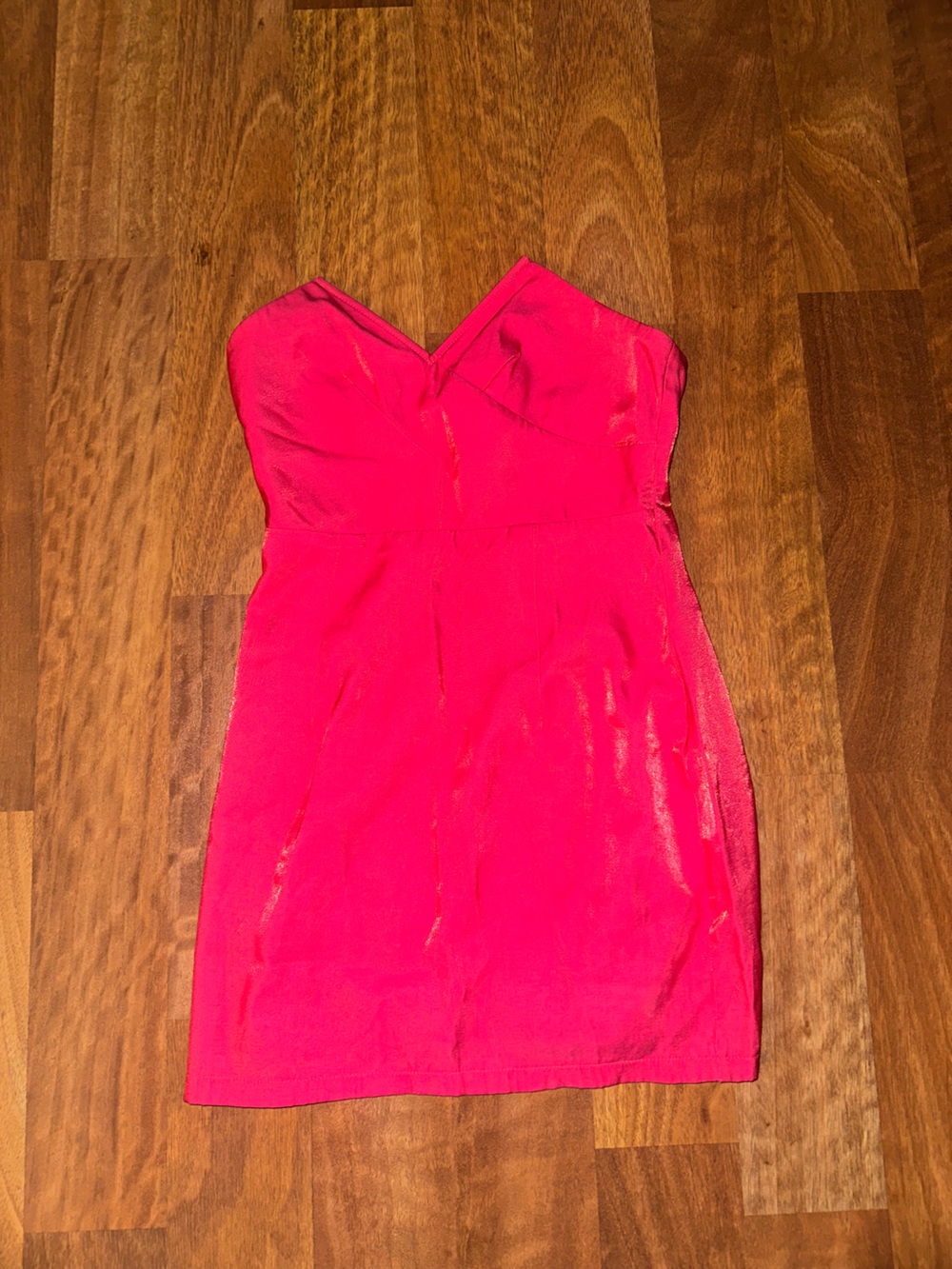 superdown Hot Pink Strapless Party Dress